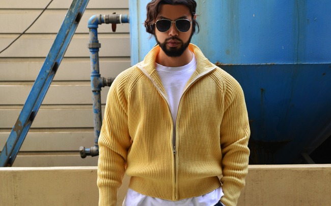 Classic Urban Knit Zip Up Sweater-Jacket 754