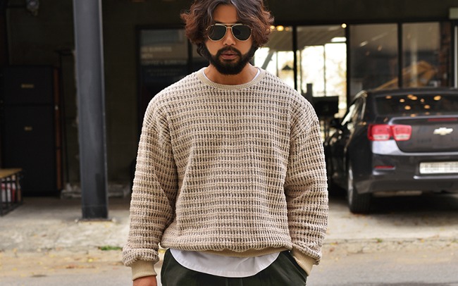 Great fit thick waffle knit 423