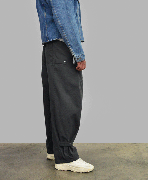 Vizo Snap Curved Wide-Pants 407