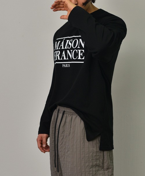 Maison France Loose Fit Round-Tee 976